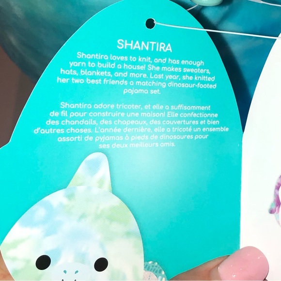 ✨NWT✨ Squishmallows Kellytoy 12" Plush Doll Soft Backpack Shantira Series 2 - Picture 7 of 10